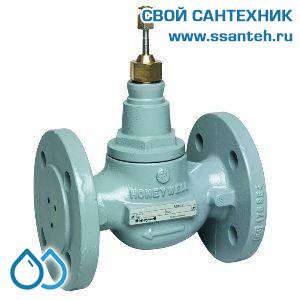 10133 Honeywell, V5328A1112 Клапан двухходовой (проходной) фланцевый, PN16, DN80, Kvs 100,0, 20мм, 170 °C