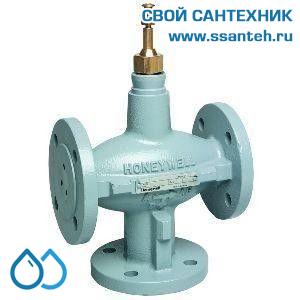 10238 Honeywell, V5329A1004 Клапан трехходовой линейный смесительный фланцевый, PN16, DN15, Kvs 2.5, 20мм, 2…170 °C