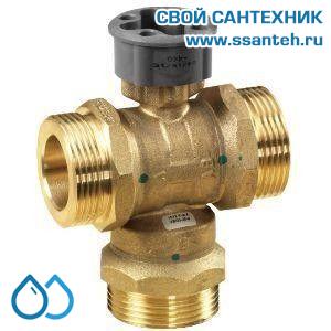 11177 Honeywell, VBG3-32-25 Клапан трехходовой регулирующий шаровой, PN25, DN32, G 2, Kvs 25