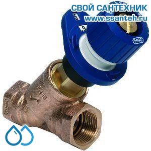 12541 Honeywell, V5010Y0040 Клапан запорно-балансировочный, 11/2", ВР, Kvs 22.0м3, синий