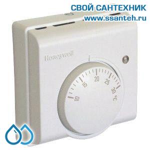 07055 Honeywell T8360A1000 Комнатный термостат для отопления или охлаждения, 10-30С, SPDT, 24В, 95-127мА,